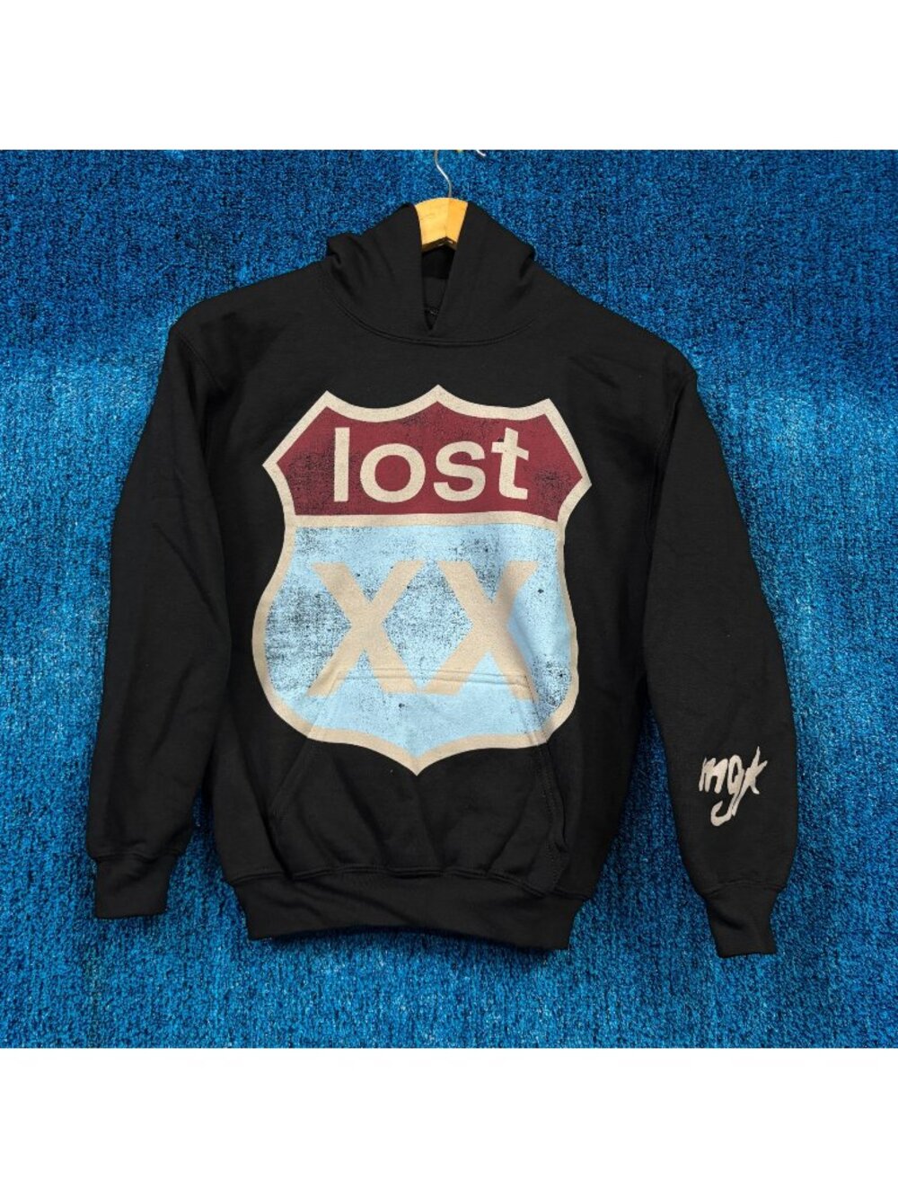 Machine Gun Kelly “Lost Americana” Graphic Hoodie Size Extra Small